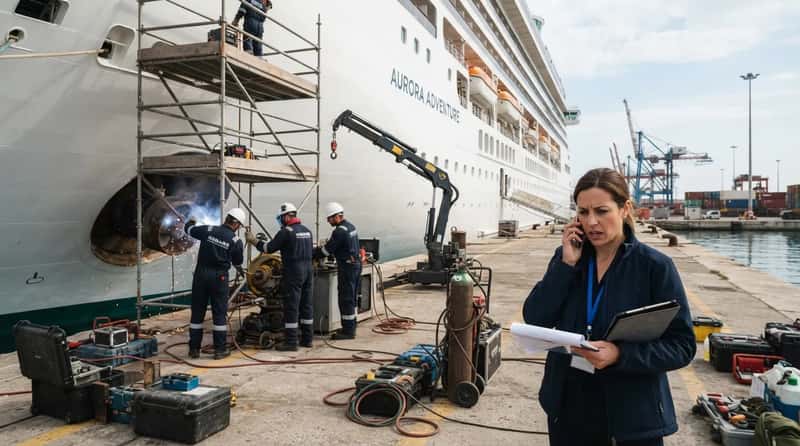 #4 - They Arrange Emergency Repairs While Passengers Are Ashore (Image Credits: Gemini)