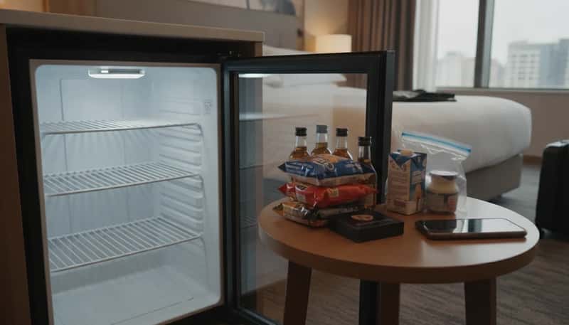 #17 - Minibar Clearance for Personal Items (Image Credits: Gemini)