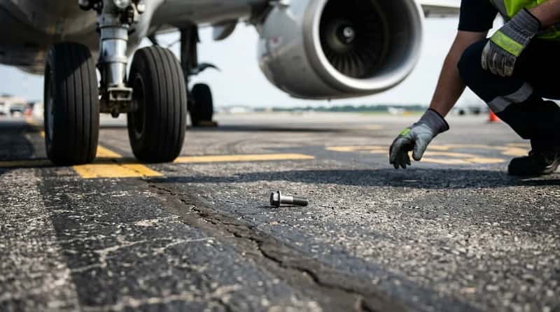 #4 - FOD on the Ramp: The Silent Engine Killer (Image Credits: Gemini)
