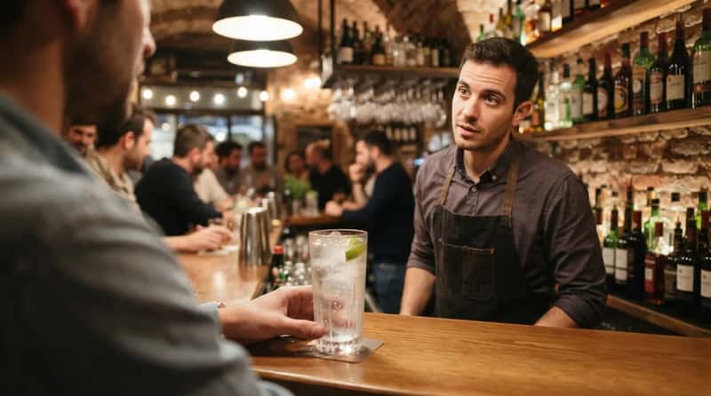 #13 - Ordering a Vodka Soda in Europe (Image Credits: Gemini)