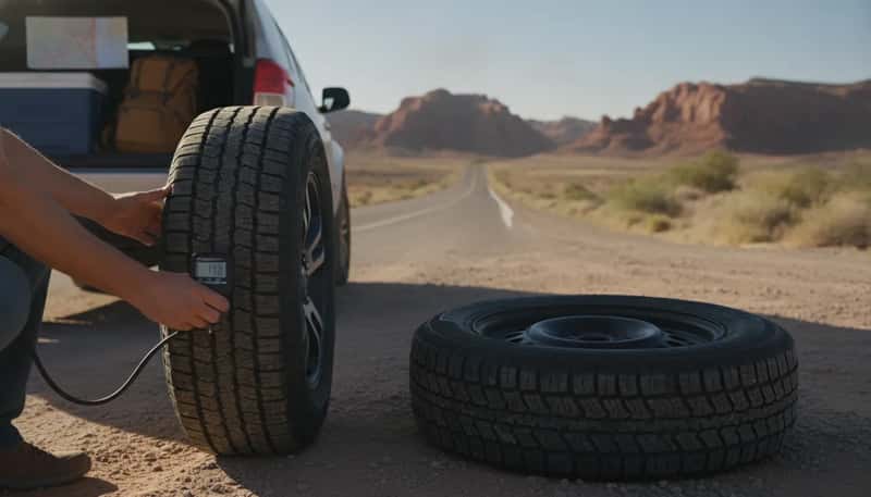 #17 – Tire Pressure (Including the Spare) (Image Credits: Gemini)