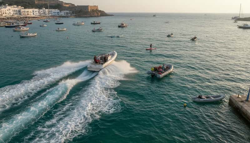 #3 - Wash and Wake Are the Most Under-Respected Hazard in Any Harbour (Image Credits: Gemini)