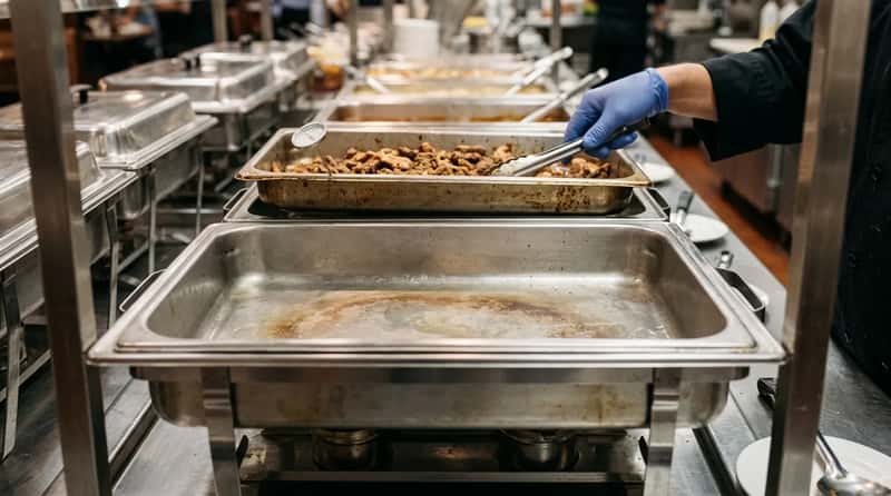 #3 - The Condition of Chafing Dish Water Pans (Image Credits: Gemini)