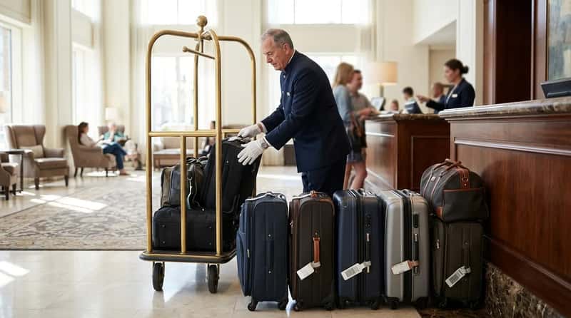 #3 - The Luggage Storage Fee Most Hotels Don't Actually Enforce (Image Credits: Gemini)