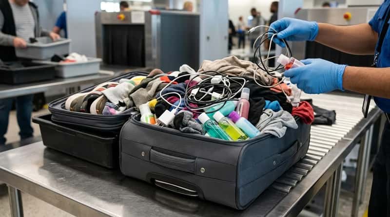 #12 - Packing a Crammed, Disorganized Carry-On (Image Credits: Gemini)
