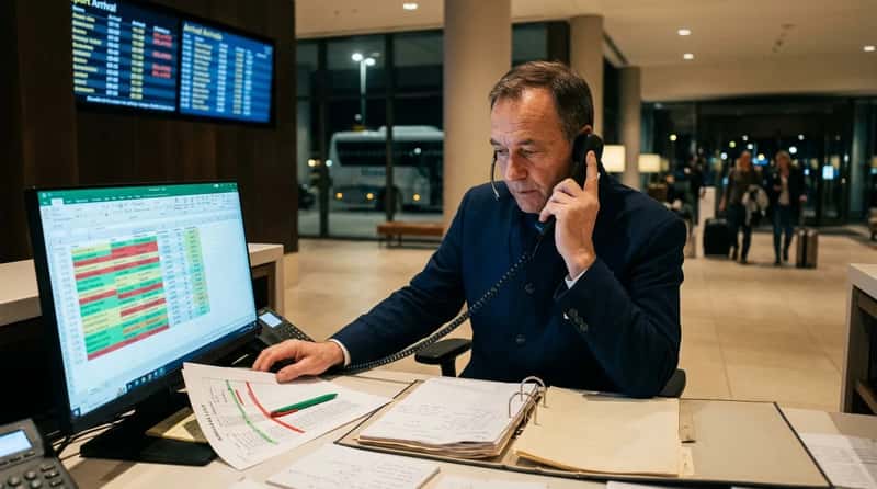 #10 - Flight Delays Upstream Can Eat Into Your Room Allocation (Image Credits: Gemini)