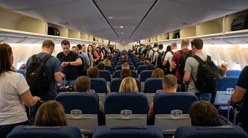 #12 - Sitting at the Back of the Plane (Image Credits: Gemini)