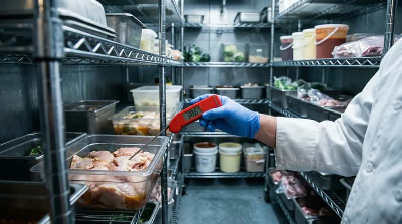 #9 - Checking Refrigeration and Temperature Compliance (Image Credits: Gemini)
