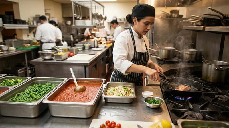 #7 - Deciding What to Batch-Cook and What to Cook to Order (Image Credits: Gemini)