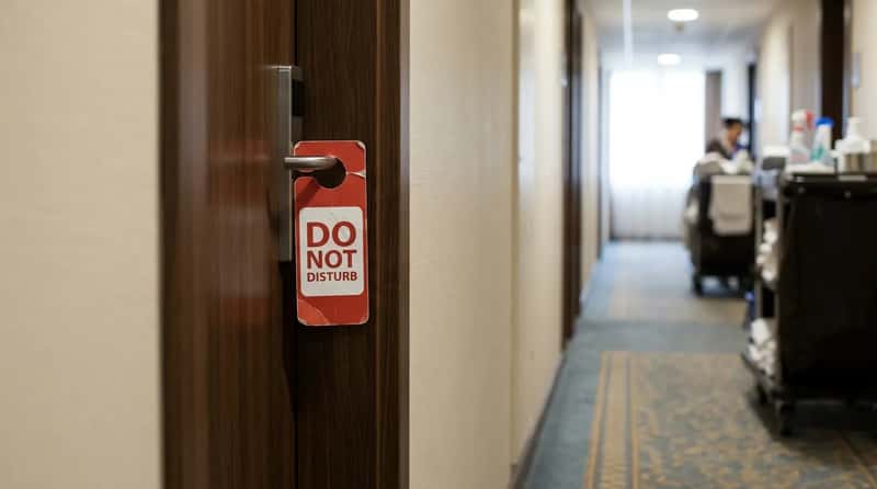 #16 - Exactly How Long Your "Do Not Disturb" Sign Has Been Up (Image Credits: Gemini)