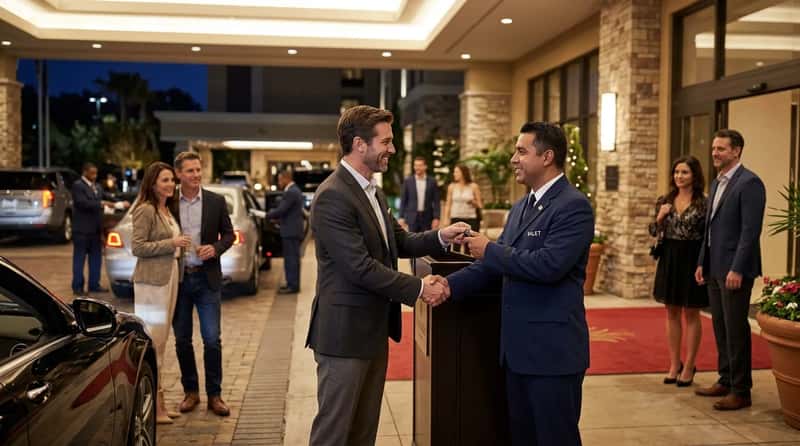 #2 - How You Treat the Valet in Front of Other Guests (Image Credits: Gemini)