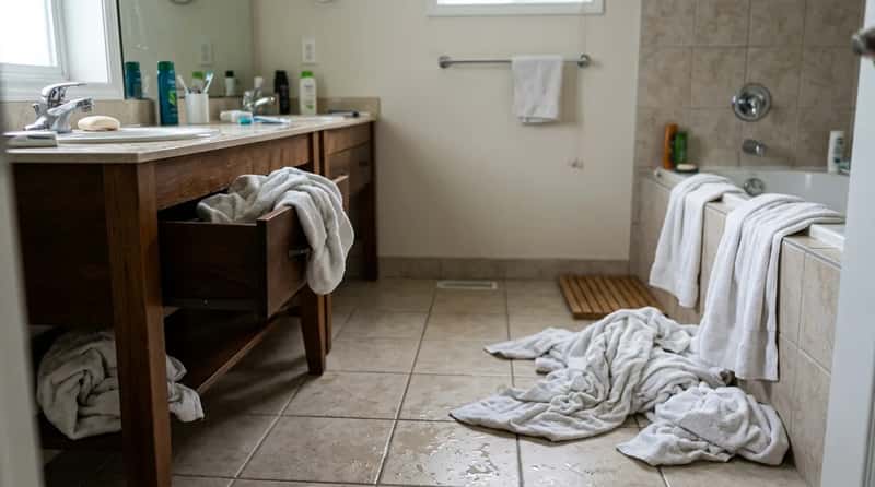 #13 - Towel Placement (And What It Actually Signals) (Image Credits: Gemini)