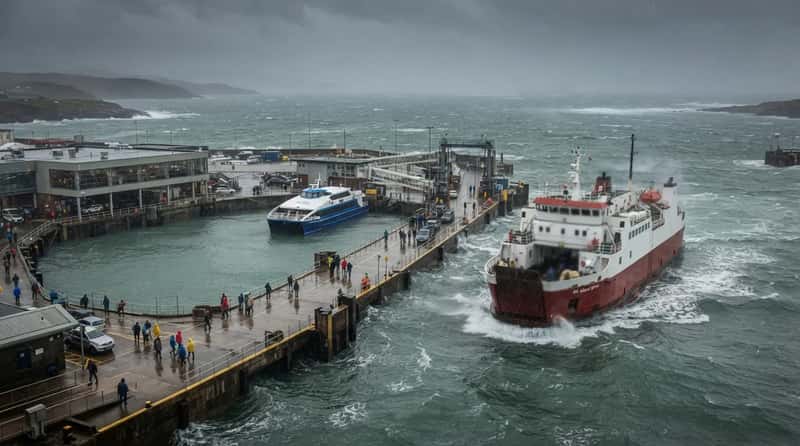 Not All Ferries Are Equal in a Storm (Image Credits: Gemini)