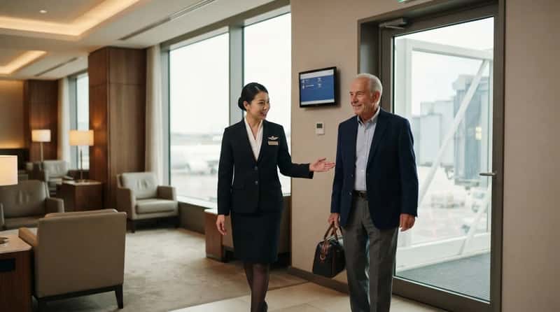 #10 – Priority Boarding Coordination Handled From Inside the Lounge (Image Credits: Gemini)