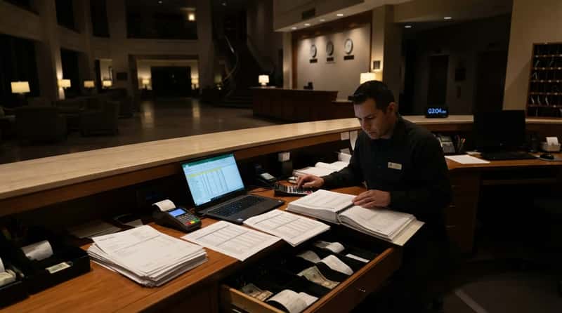 #2 - The Financial Day Actually Dies and Restarts in the Lobby at 3 a.m. (Image Credits: Gemini)