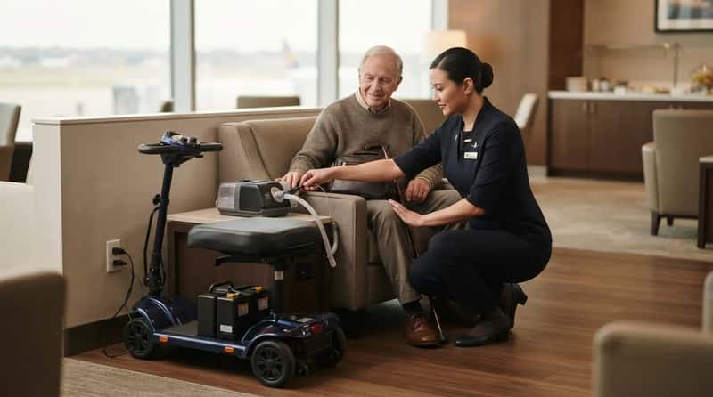 #4 – Device and Mobility Aid Charging, Coordinated by Staff (Image Credits: Gemini)