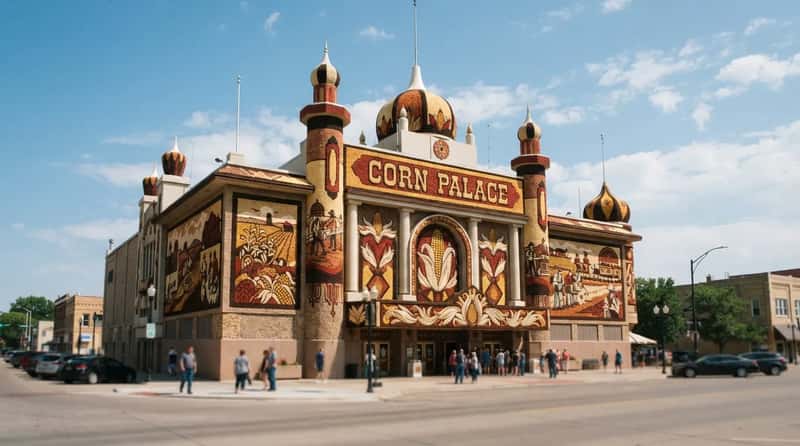#16 - The Corn Palace, Mitchell, South Dakota (Image Credits: Gemini)