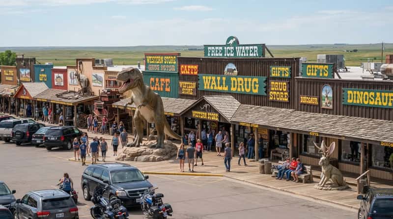 #17 - Wall Drug, Wall, South Dakota (Image Credits: Gemini)