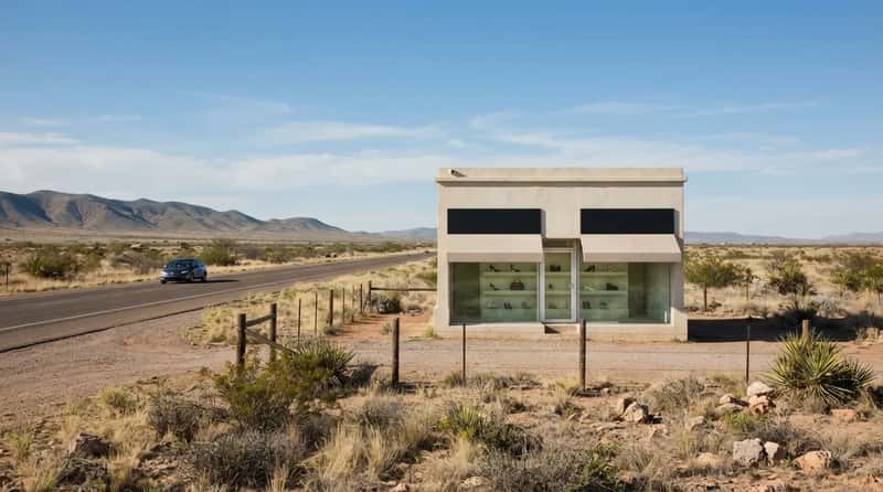 #12 - Marfa, Texas (Image Credits: Gemini)