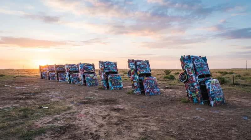 #10 - Cadillac Ranch, Amarillo, Texas (Image Credits: Gemini)