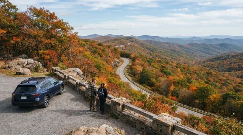 #9 - Skyline Drive, Shenandoah National Park, Virginia (Image Credits: Gemini)