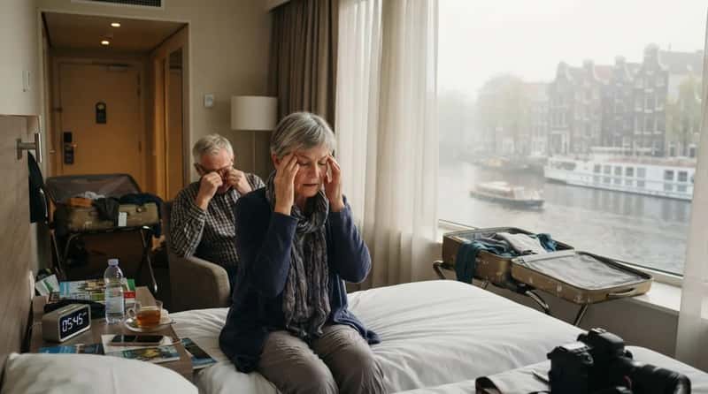 11. Jet Lag Hits Harder After 60 - and Most People Don't Plan for It (Image Credits: Gemini)
