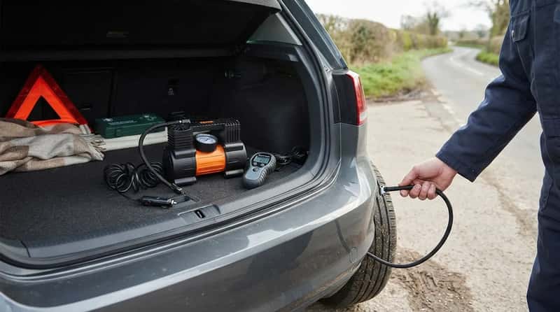 #12 - Tyre Inflator and Pressure Gauge (Image Credits: Gemini)