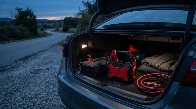 #13 - Jump Leads or a Portable Jump Starter (Image Credits: Gemini)