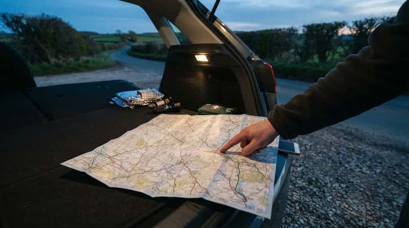 #8 - A Paper Map (Image Credits: Gemini)