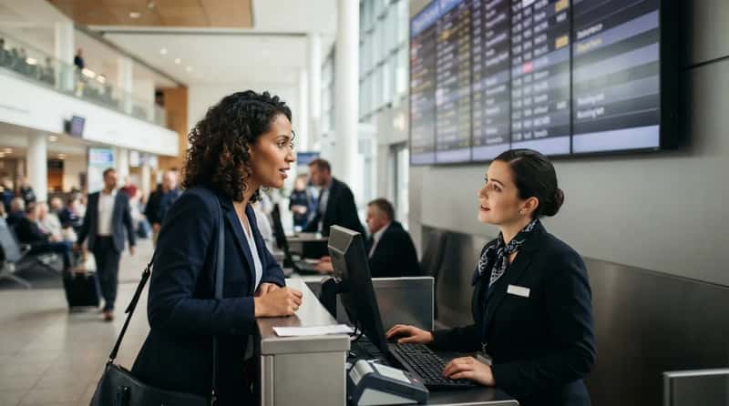 #15 - "Is the Departure Board Showing the Real Time?" (Image Credits: Gemini)