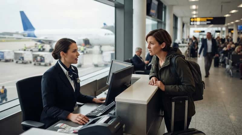 #6 - "Will My Checked Bag Actually Make My Connection?" (Image Credits: Gemini)