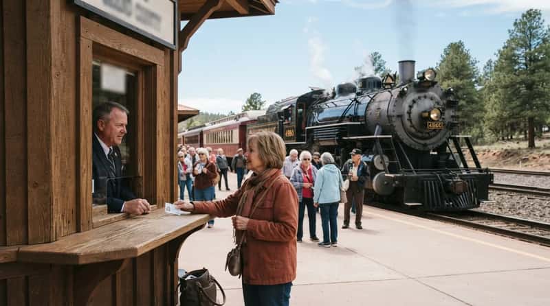 #3 - The Grand Canyon Railway Senior Discount on Fees (Image Credits: Gemini)