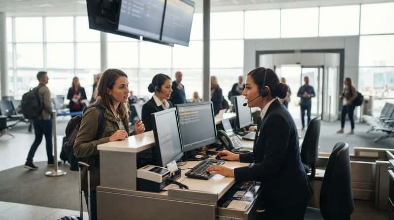 #4 - "Can You Rebook Me Right Now, at the Gate?" (Image Credits: Gemini)