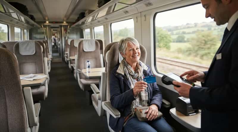 #2 - The UK Senior Railcard First Class Booking Fee Reduction (Image Credits: Gemini)