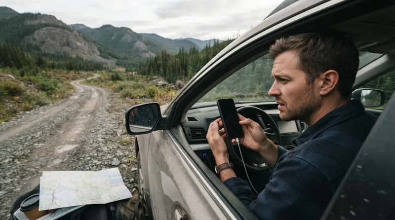 #11 - Relying Entirely on Your Phone for Navigation (Image Credits: Gemini)