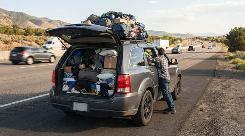 #9 - Overpacking the Car (Image Credits: Gemini)
