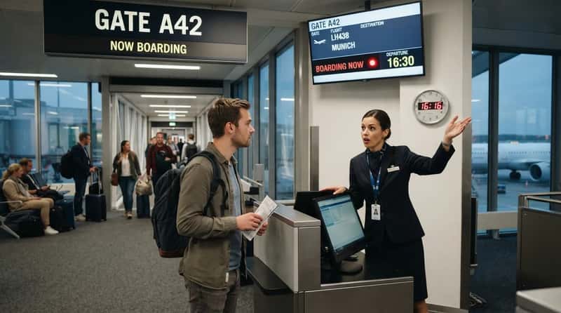 #10 - Your Boarding Time (Not the Same as Departure Time) (Image Credits: Gemini)