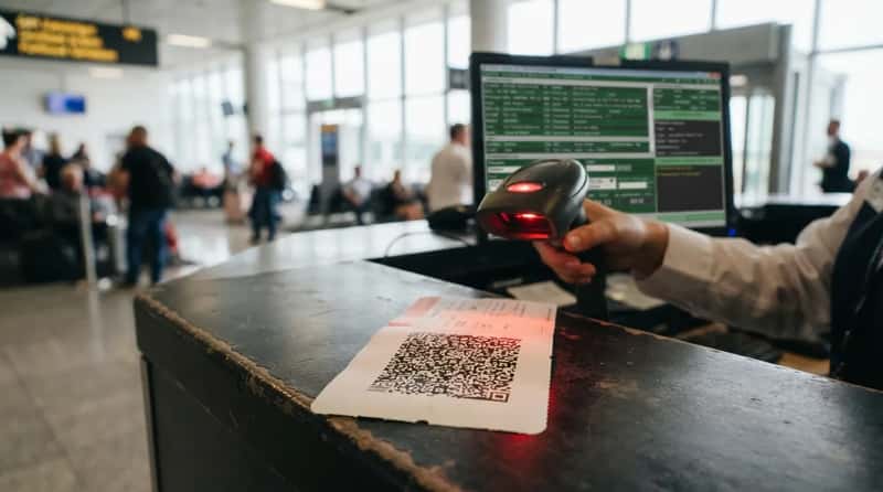 #4 - The Barcode Itself (A Digital File on Your Travel Life) (Image Credits: Gemini)