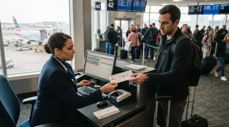 #5 - Your Destination Airport Code (And Whether You're Connecting) (Image Credits: Gemini)