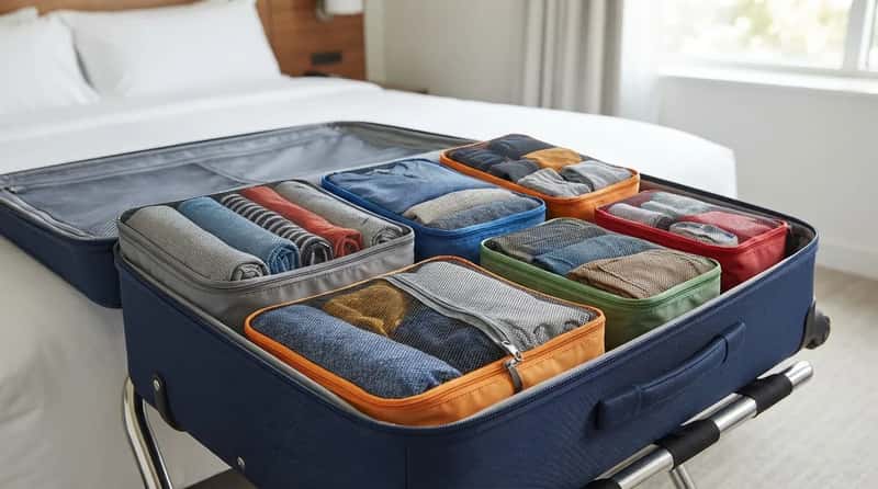 9. They Use Packing Cubes as a System, Not Just Organisers (Image Credits: Gemini)