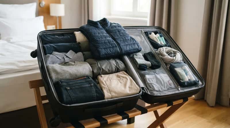 5. They Pack Layering Pieces, Not Individual Outfits (Image Credits: Gemini)