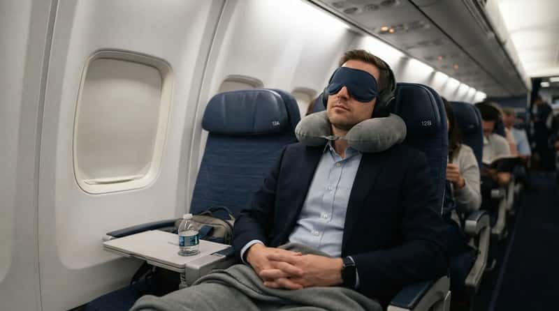 #8 - They Sleep on Planes Without Any Visible Effort (Image Credits: Gemini)
