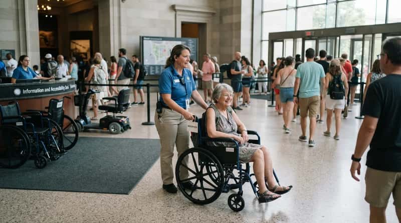 #17 - Reserved Wheelchair Loans (Before You Even Arrive) (Image Credits: Gemini)
