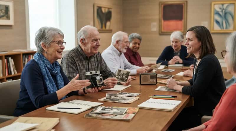 #2 - Reminiscence and Creative Aging Programs (Image Credits: Gemini)