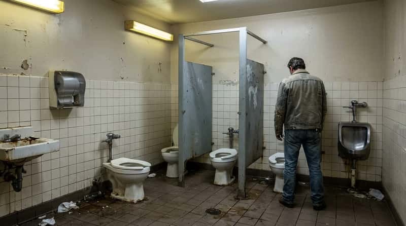 #8 - The Bathrooms Are Graded on a Curve - and Most Fail (Image Credits: Gemini)