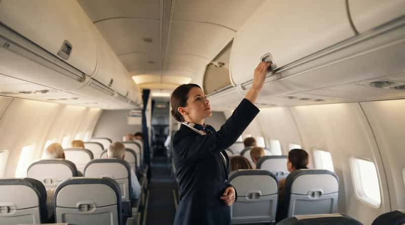 #13 - Whether the Overhead Bins Are Properly Latched (Image Credits: Gemini)
