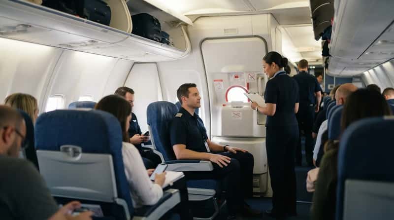 #10 - Whether There Are Any "Able-Bodied Passengers" Near the Exits (Image Credits: Gemini)