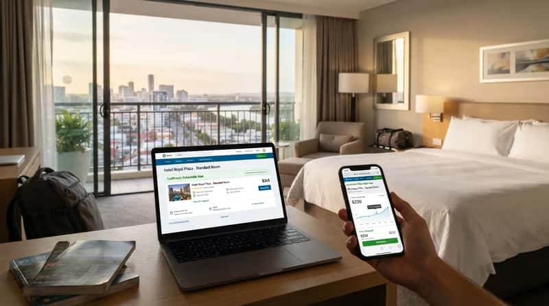 #17 - Book Refundable Hotels, Then Keep Watching the Price (Image Credits: Gemini)