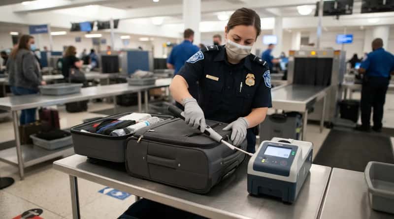 #3 - Explosive Trace Detection: The Swab That Knows Everything (Image Credits: Gemini)