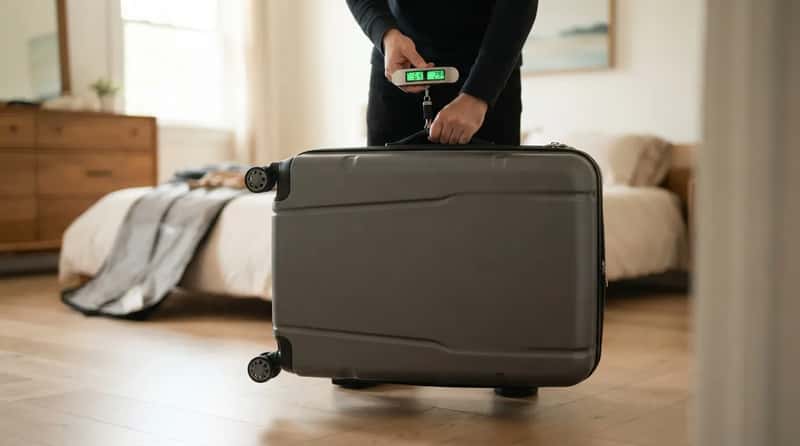 #15 - The Suitcase Itself Is Already Eating Your Weight Limit (Image Credits: Gemini)